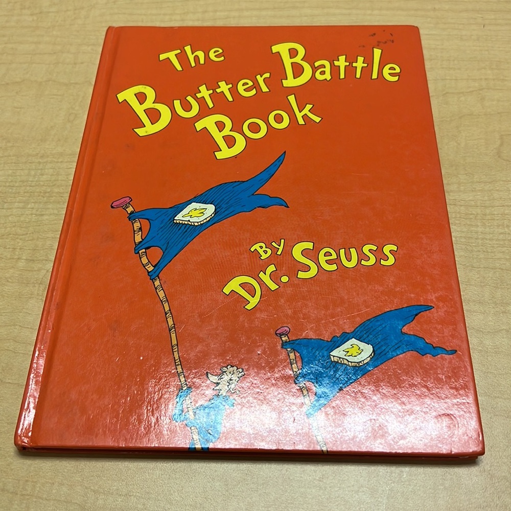 The Butter Battle Book and Come on Over to My House Dr. Seuss books